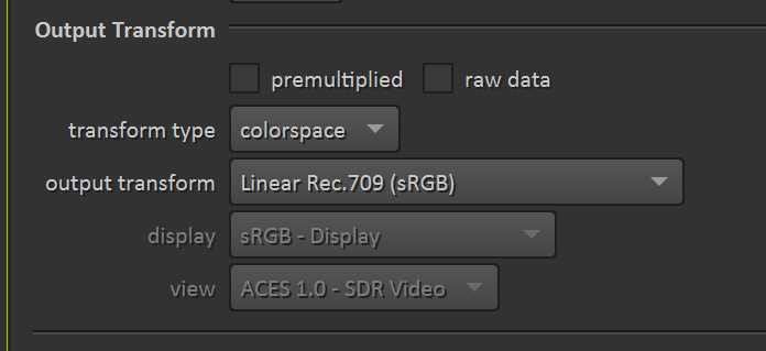 Nuke export for EXR sequences